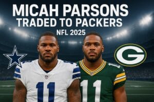 Micah Parsons traded to Green Bay Packers for 2025 NFL season in blockbuster trade deal