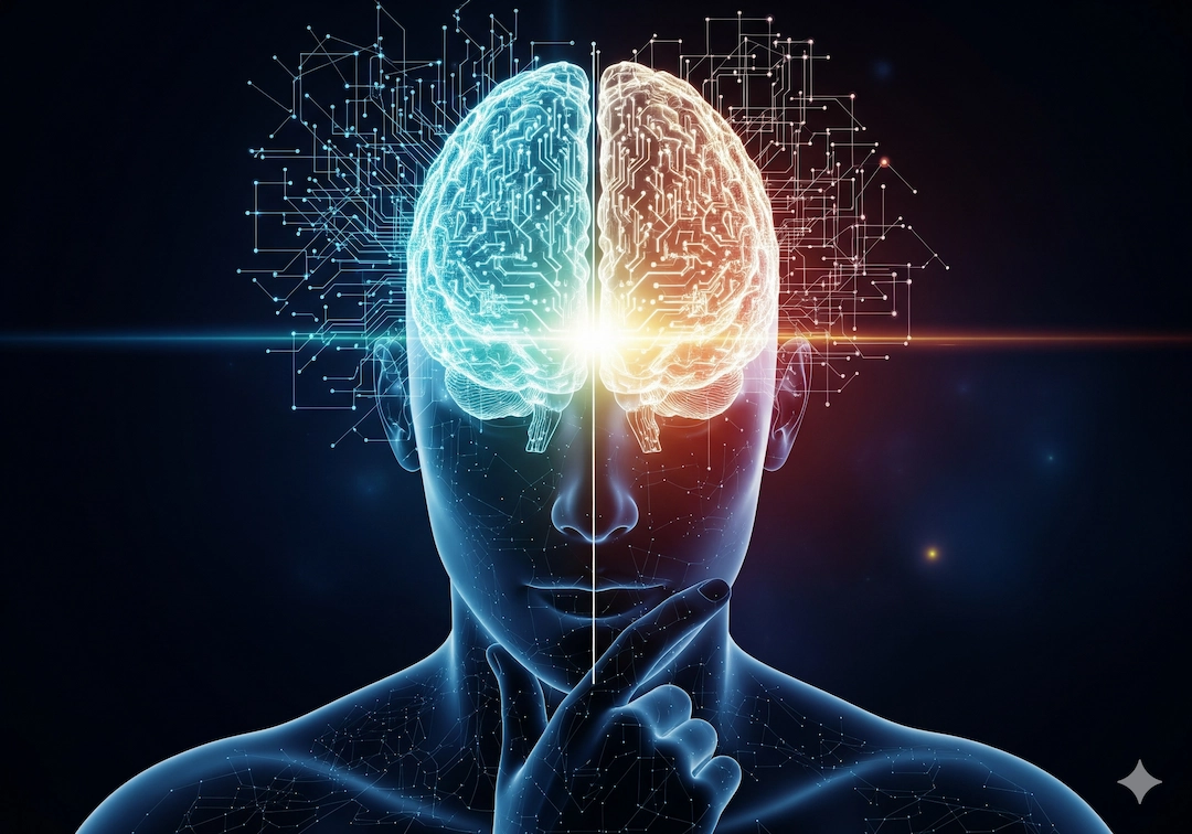 AI Surpasses Average Human Ability, Says Jeff Dean of DeepMind 2 Comparison between AI and human cognition to highlight AI surpassing average human tasks