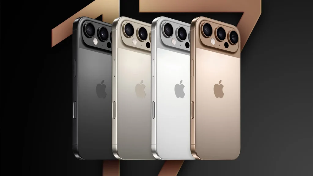 Apple Awe Dropping Event 2025 – iPhone 17 Launch and Big Updates 2 Concept design of Apple iPhone 17 titanium model with full screen display