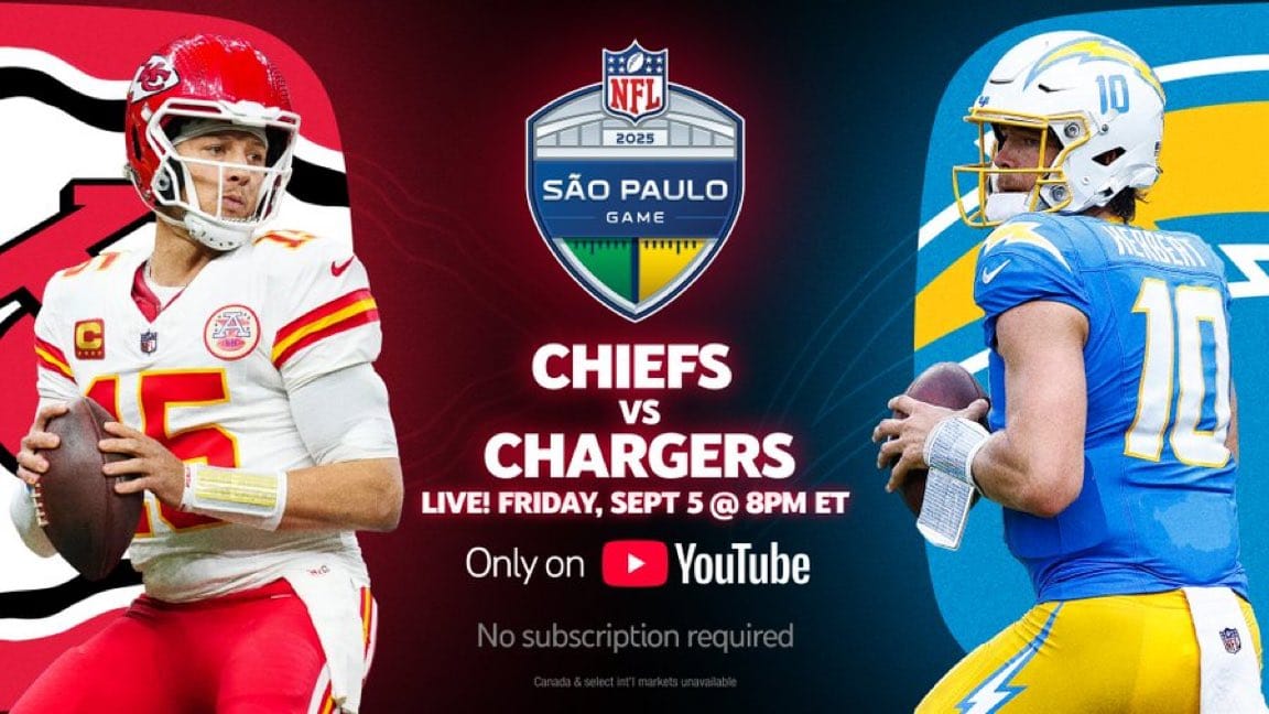 MrBeast NFL Takeover Claim Shocks Fans Before Chiefs Game 2 YouTube livestream of Chargers vs Chiefs NFL game making history