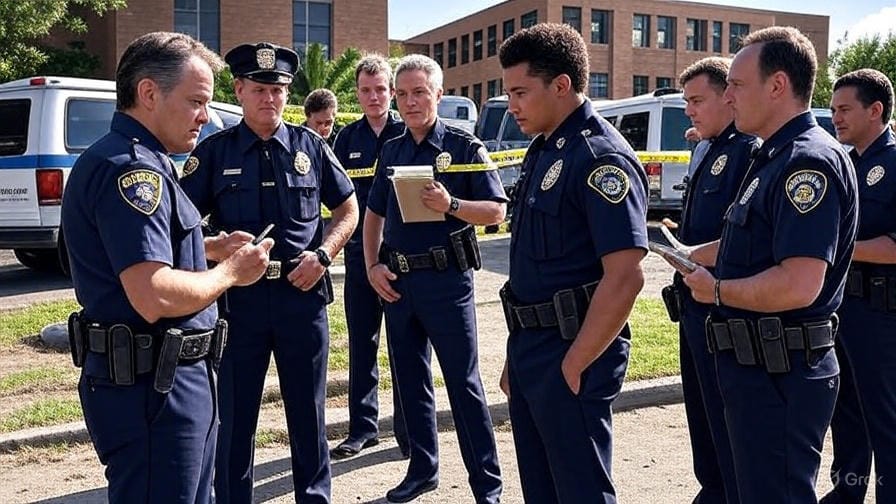 Charlie Kirk Murder: Utah University Shooting Shocks U.S. Politics 2 FBI and local police investigating the Charlie Kirk shooting at Utah Valley University