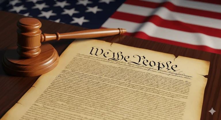 Constitution Day 2025: Why Citizenship Still Matters 1 U.S. Constitution and American flag on Constitution Day 2025