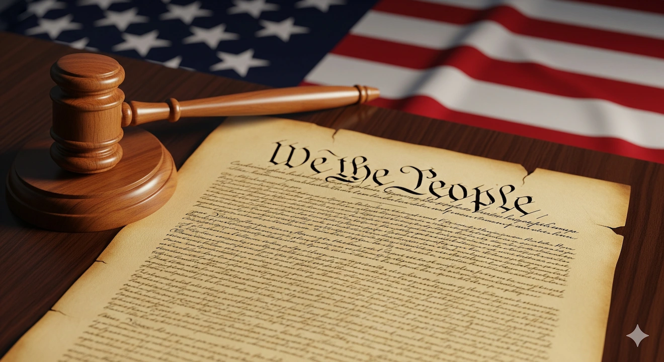 Constitution Day 2025: Why Citizenship Still Matters 1 U.S. Constitution and American flag on Constitution Day 2025