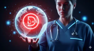 Featured image showing global health crisis of undiagnosed diabetes worldwide.