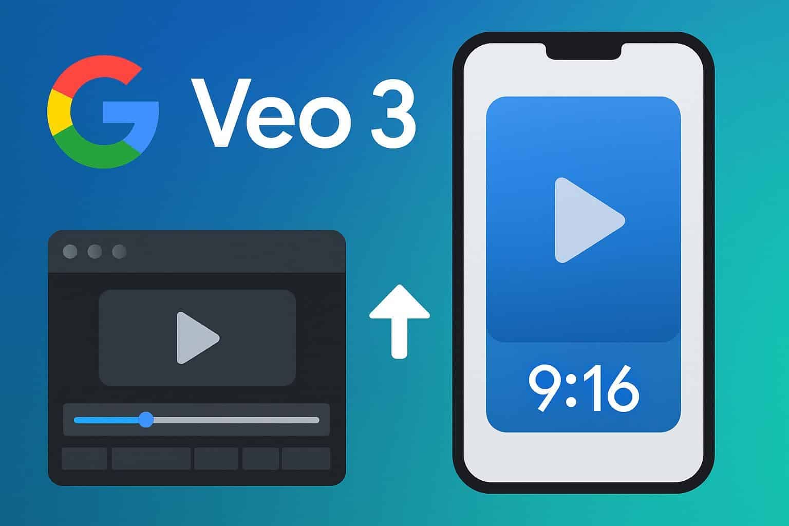 Google Gemini 2.0 Update: Features, Limits, Audio & Video 2 Google Gemini Veo 3 creating vertical AI videos
