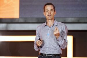 Jeff Dean speaking about AI surpassing human ability at DeepMind