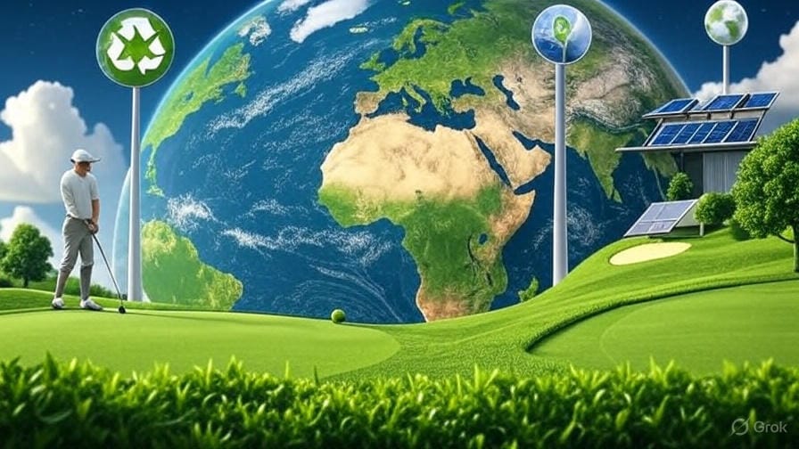 Global Sustainability Challenge at Dubai Desert Classic 2025 2 Green Incubator Challenge brings sustainable innovation to global sports
