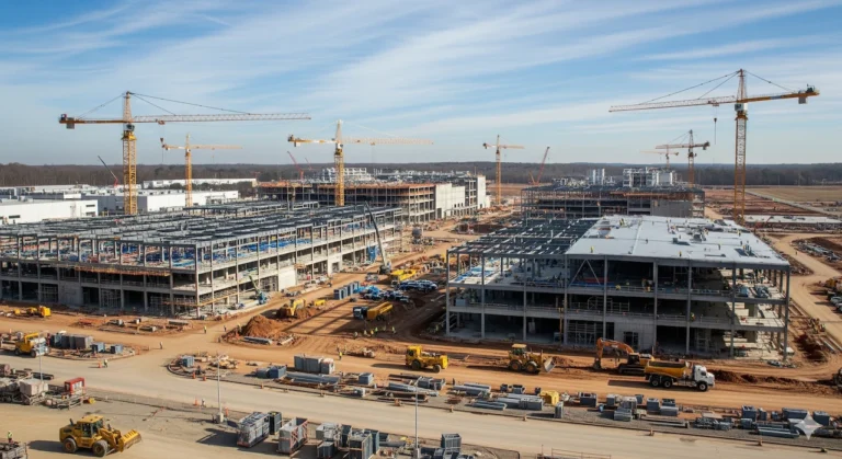 Hyundai Georgia Plant Controversy: Rumors, Facts & Impact 4 Hyundai Georgia Plant construction site in Bryan County USA