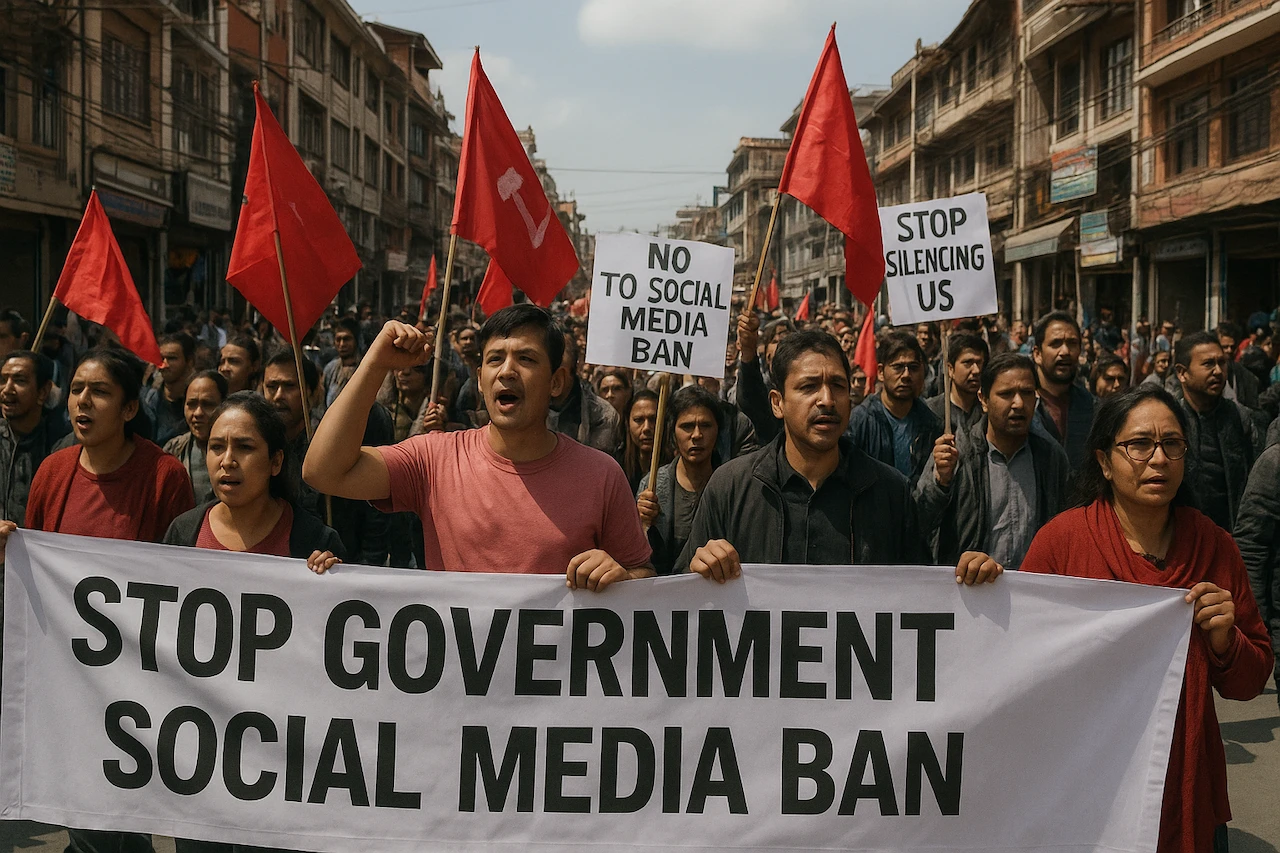 Nepal Social Media Restrictions 2025: Protests and Online Freedom 1 Nepal social media restrictions spark massive protests in Kathmandu