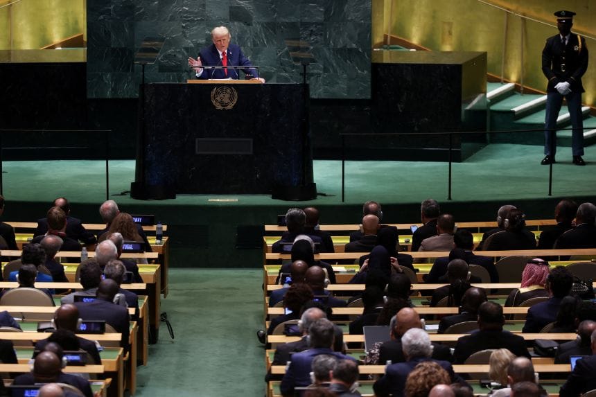 Trump UN Speech 2025 Ignites Global Fury 2 Trump UN Speech 2025: The Chaotic Prelude and Stage Setup