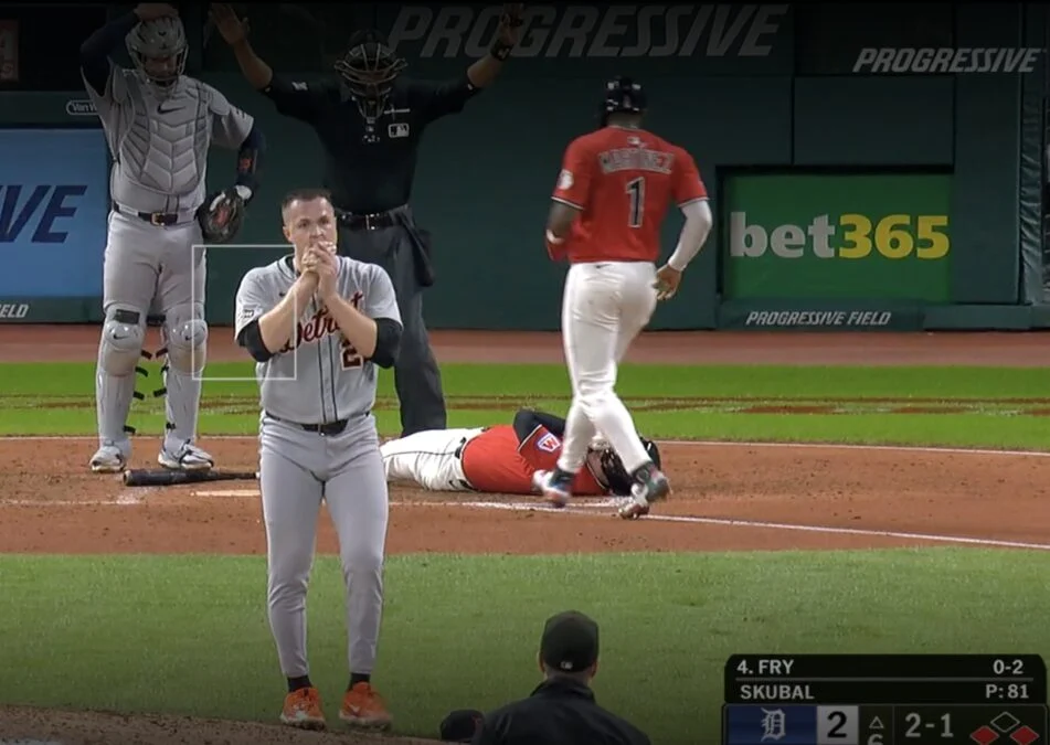David Fry Injury Update: Cleveland Guardians Star Hit by Pitch 2 David Fry Injury Update: Cleveland Guardians’ David Fry hit in face by pitch from Skubal during MLB game