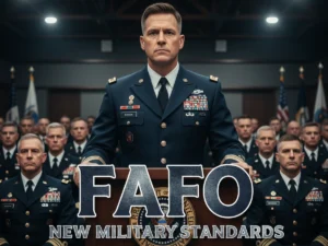 Defense Secretary Pete Hegseth delivers a forceful speech to top U.S. Generals at Quantico, outlining new military service standards, an anti-woke policy, and issuing a FAFO warning to adversaries.