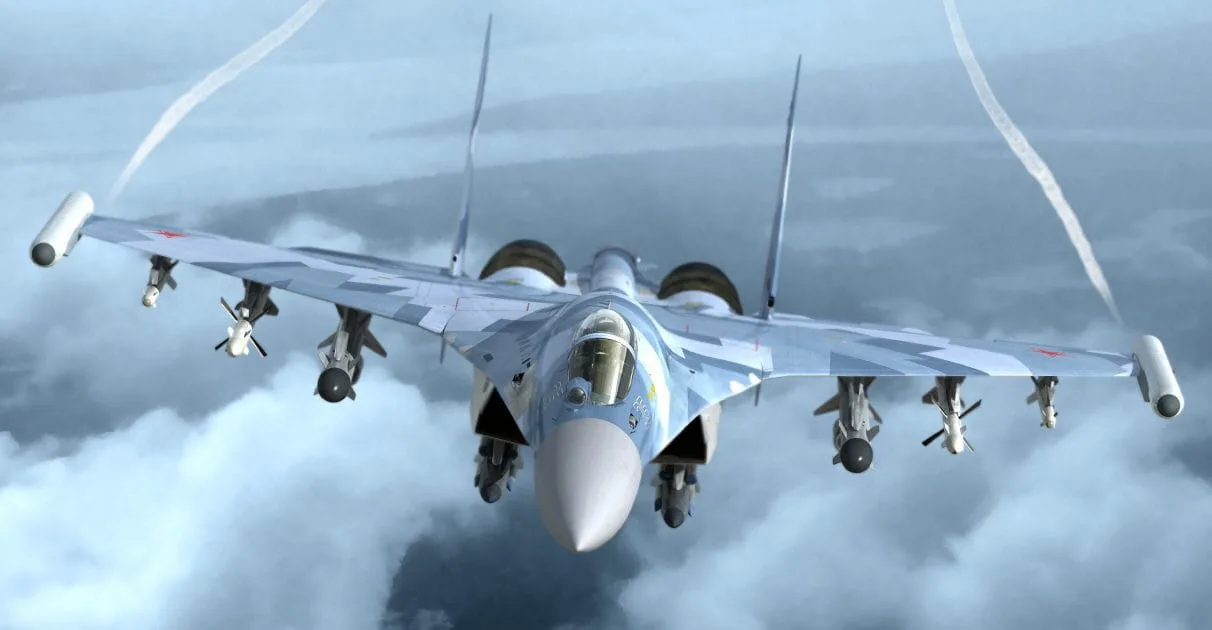 Top 10 Largest Air Forces in the World 2025: Full Ranking 3 Russian Air Force Sukhoi fighter jet in flight