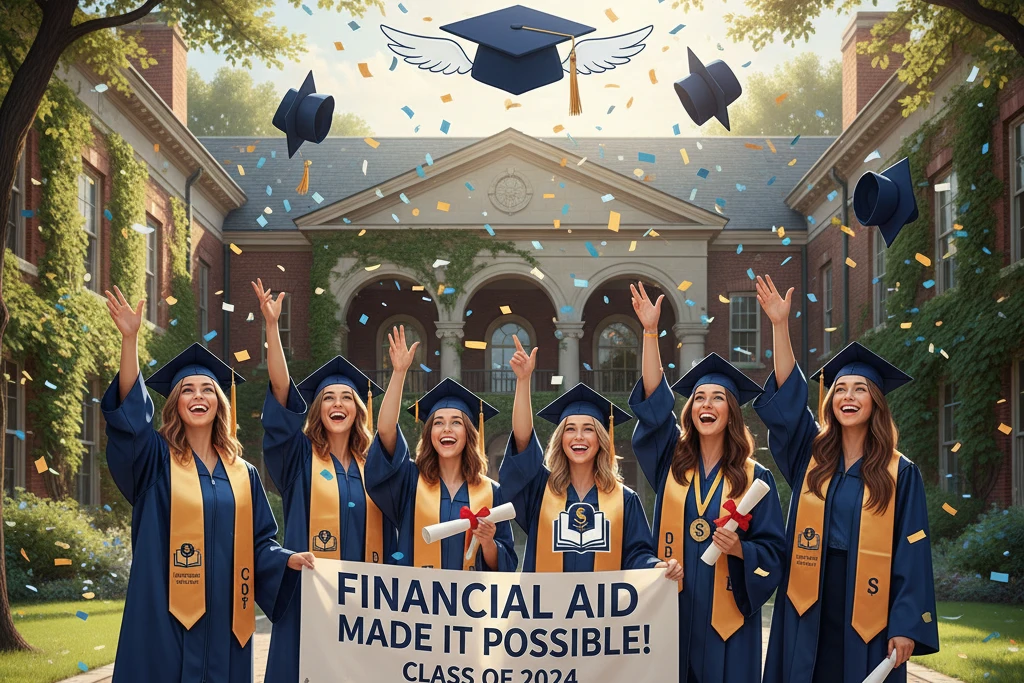 Azim Premji Scholarship 2025: Apply Online, Eligibility, ₹30K Aid 2 Azim Premji Scholarship beneficiaries celebrating graduation after successfully completing their degree.