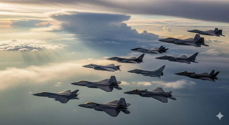 Top 10 Largest Air Forces in the World 2025: Full Ranking 5 Top 10 Largest Air Forces in the World 2025 fighter jets formation