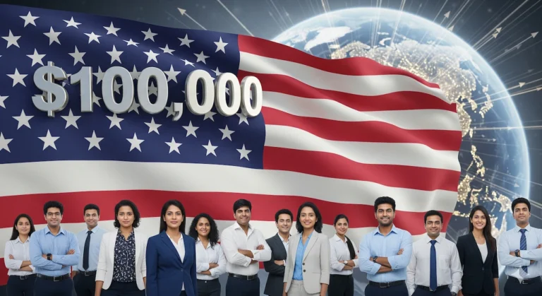 US H-1B Visa Fee Hike 2025: shocking Impact on Tech Workers 1 US H-1B visa fee hike 2025 affecting Indian tech workers